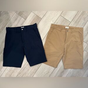 Crewcuts Boys Active Shorts Size 14 Bundle of 2: Khaki and Navy